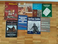9 Bücher über Militaria 2.Wk