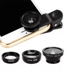 Kameralinse für Smartphones 3in1 verschiedene Objektive