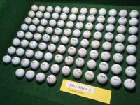 100 Golfbälle Wilson (mittel)