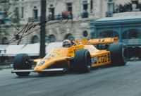 Jan Lammers / Originalautogramm / Formel 1