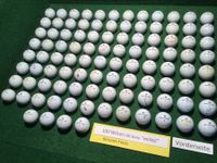 100 Golfbälle Wilson DX-Serie (mittel)