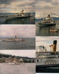 Fotosammlung DS Rhône Raddampfer, Lac Léman Dampfschiff