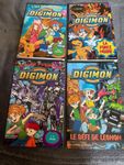 4 livres Digimon