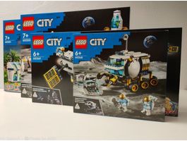 LEGO® City Space 60348 / 60349 / 60350 / 60351 Bundle - NEU