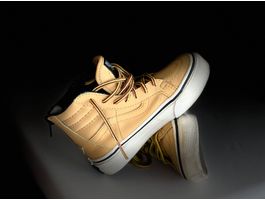 VANS sneakers size 27 epic mustard color model with zippers