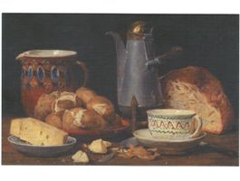 AK Albert Anker; Kaffee, Milch und Kartoffeln