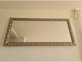Sehr schöner Wandspiegel - Holz - Silbern - *TOP* - ab 1.-!
