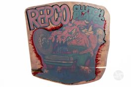 REPCO CLUTCH PLATES Window Sticker USA Vintage 60s Hot Rod