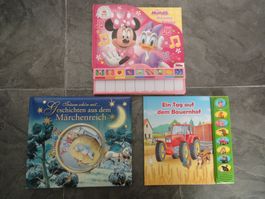 3 Kinderbücher mit Musik
