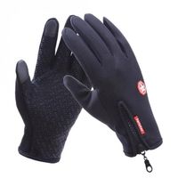 NEUE warme Bike Handschuhe schwarz Gr. L - 220368