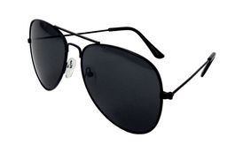 Sonnenbrille Pilotenbrille schwarz