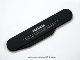 Tonkopfabdeckung zu ReVox PR99 MKI - neu