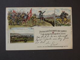 Historische Postkarte  Schweiz
