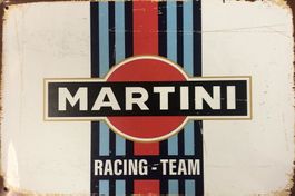 Blechschild Metallschild Martini Racing