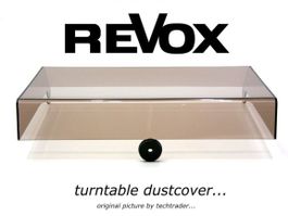 Staubschutzhaube zu ReVox Plattenspieler