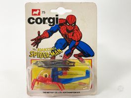 Corgi Spiderman Spidercopter Marvel Vintage 1970s OVP
