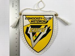 EHC WETZIKON EHCW Eishockeywimpel Wimpel Vintage Hockey Club
