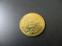 Medaille 1 Taler 1987
