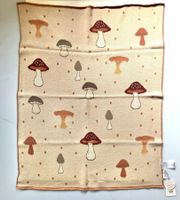 Bloomingville Decke für Kinder mit Pilzmotiv