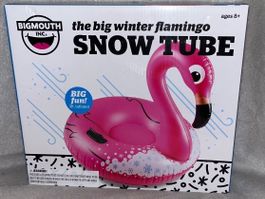Snow tube schlittelspass Flamingo aus widerstandsfähigem PVC