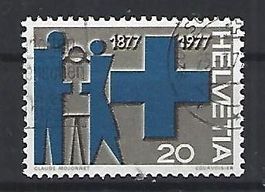 1977 - Werbemarke/ 100 Jahr Blaues Kreuz