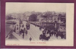 Lausanne - Le Grand-Pont 1902