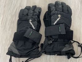 Schwarze Ziener Snowbord Handschuhe