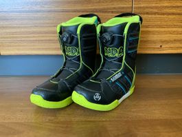 Kinder Snowboard Schuhe K2, Grösse 35,5 mit Boa Bindung