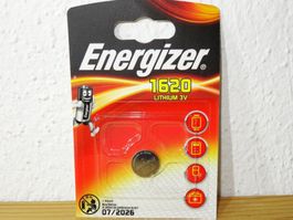 Energizer CR 1620 Lithium 3 V., 07.2026
