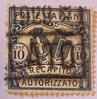 Regno d’Italia recapito autorizzato 1926 ottimo timbro
