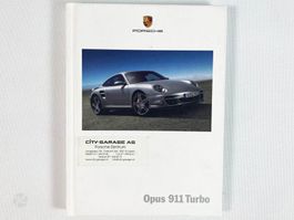 PORSCHE Opus 911 Turbo Prospekt Katalog Buch Deutsch
