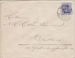 Brief 1906 Constantinopel nach St. Gallen