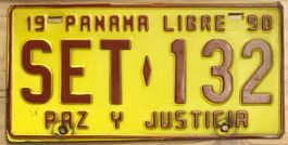 Autonummer Panama