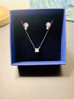 Swarovski Necklace + earrings