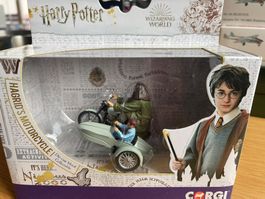 Harry Potter Hagrid's Motorcycle mit Figuren 1/43