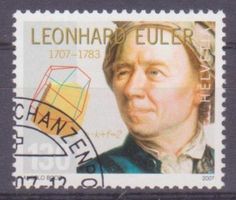 SBK-Nr. 1226 (Leonhard Euler, 2007) gestempelt