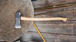 Spaltaxt Beil Axt 3.5kg Spalthammer mit 70cm Hickorystiel
