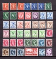 Briefmarkenlot Grossbritannien Queen Elizabeth II postfrisch