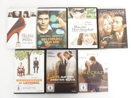 DVD Sammlung / 7 Filmen / Romanze/Drama/Komödie / FSK 0-14