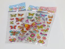 Ca. 57 Stickers Schmetterling (489)