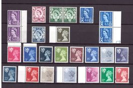 Grossbritannien Briefmarkenlot Queen Elizabeth II postfrisch