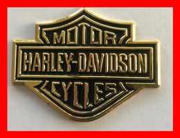 Harley Davidson Metallbadge Motorrad Abzeichen Patch Emblem
