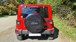Plastik Reserveradabdeckung Jeep Wrangler JK