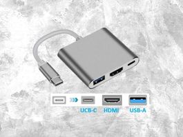 Adapter USB-C auf USB-A, HDMI und USB-C