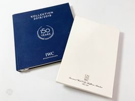 IWC Uhrenkatalog 125 & 150 Years Porsche Design Buch 2x