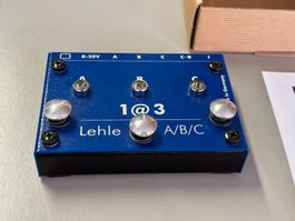 LEHLE 1AT3 Top True-Bypass Switcher Made in Germany