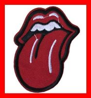 Rolling Stones Aufnäher Badge Aufbügler