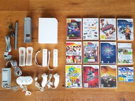 Nintendo Wii Set für Weihnachten 🎁 Spielbereit + 12 Spiele