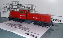 Märklin 33646 -AC- Diesellok Serie 6400 der NS - ESUdigital