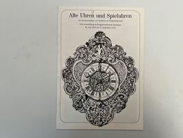 Alte Uhren und Spieluhren ///S883